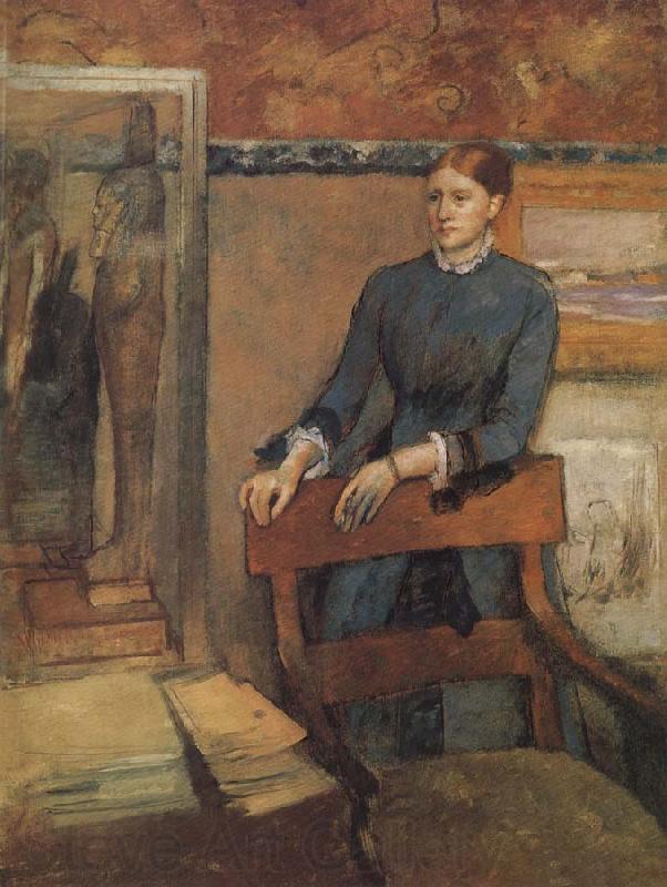 Edgar Degas Helune in the sanctum